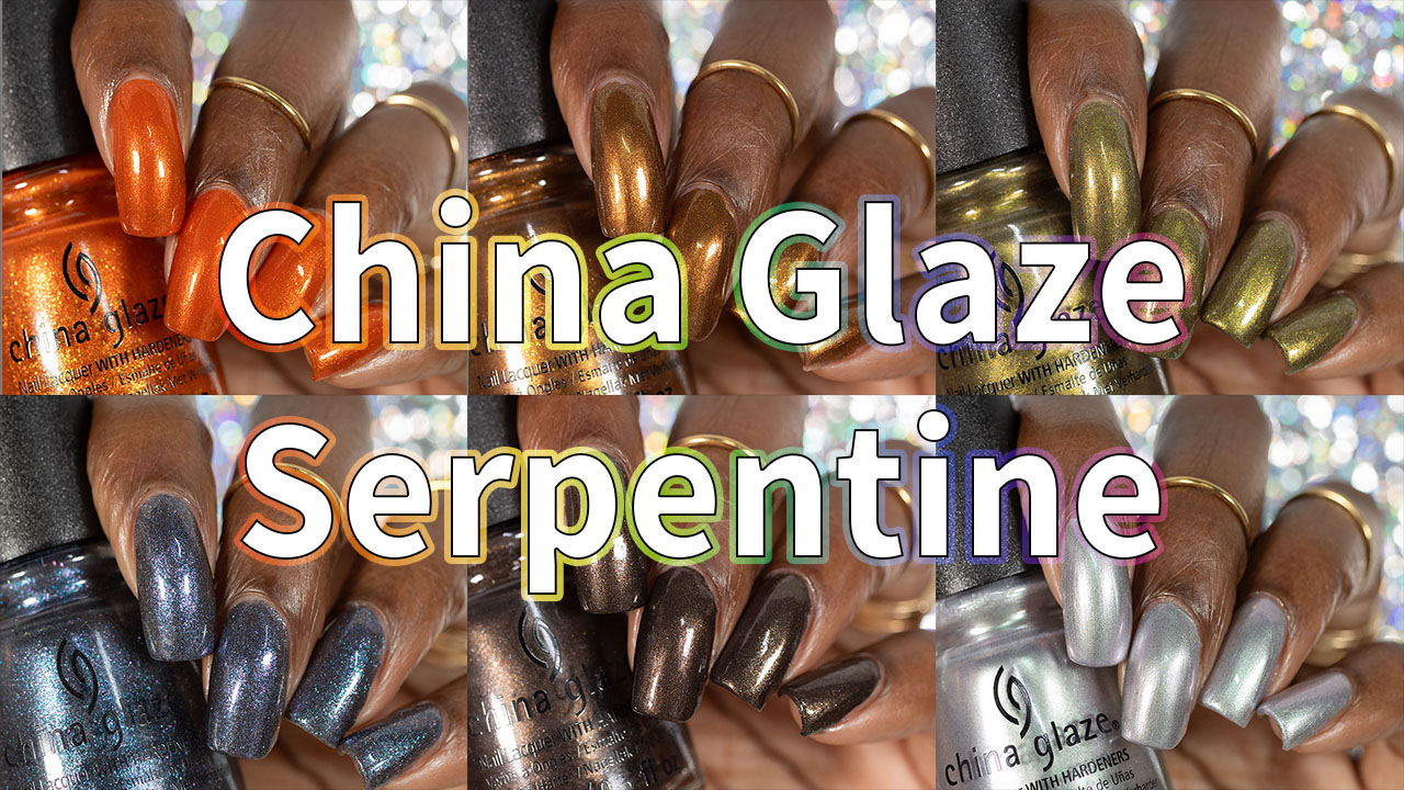 China Glaze Serpentine Halloween 2023 Nicole Loves Nails