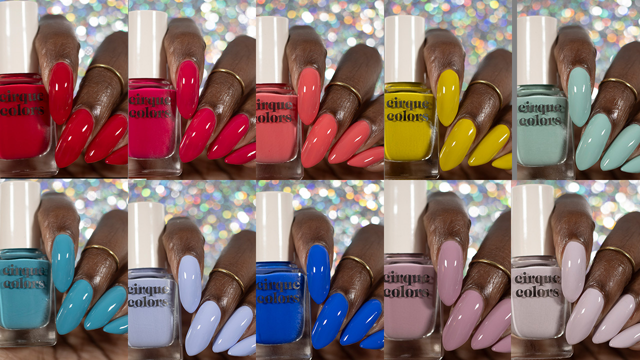 cirque colors ネイルラッカー5本セット Cirque Colors Crème de la Crème (Summer Crémes) 2025 - Nicole